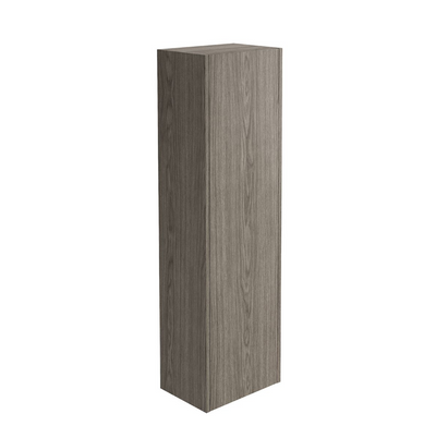 Deane Wall Mounted Tall Storage Cabinet in Grey Linear