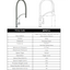 Prima+ Swan Neck Single Lever Mixer Tap w/Pull Out - Grey BPR711