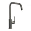 Abode Althia Single Lever Kitchen Sink Mixer Tap - Graphite