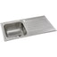 Abode Connekt 1.0 Bowl Inset Kitchen Sink with Nexa Sink Tap 860mm L x 500mm W - Stainless Steel