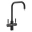 Abode Prostyle 3 IN 1 Quad Spout Monobloc Kitchen Sink Mixer Tap - Matt Black