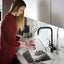 Abode Prostyle 3 IN 1 Quad Spout Monobloc Kitchen Sink Mixer Tap - Matt Black