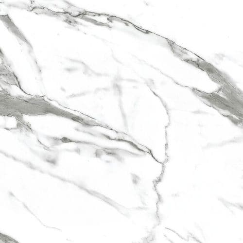 BB Alloy Decor Splashback White Marble - Shell