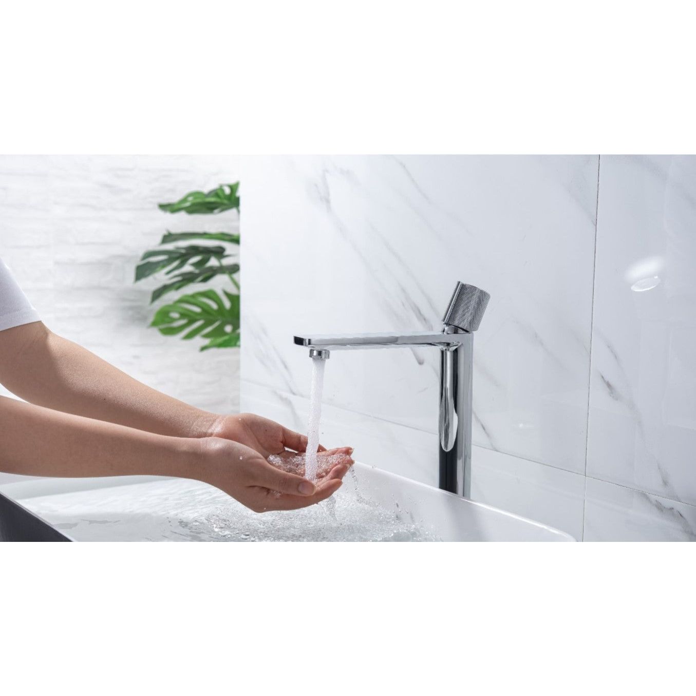 Ajo Tall Basin Mixer Tap