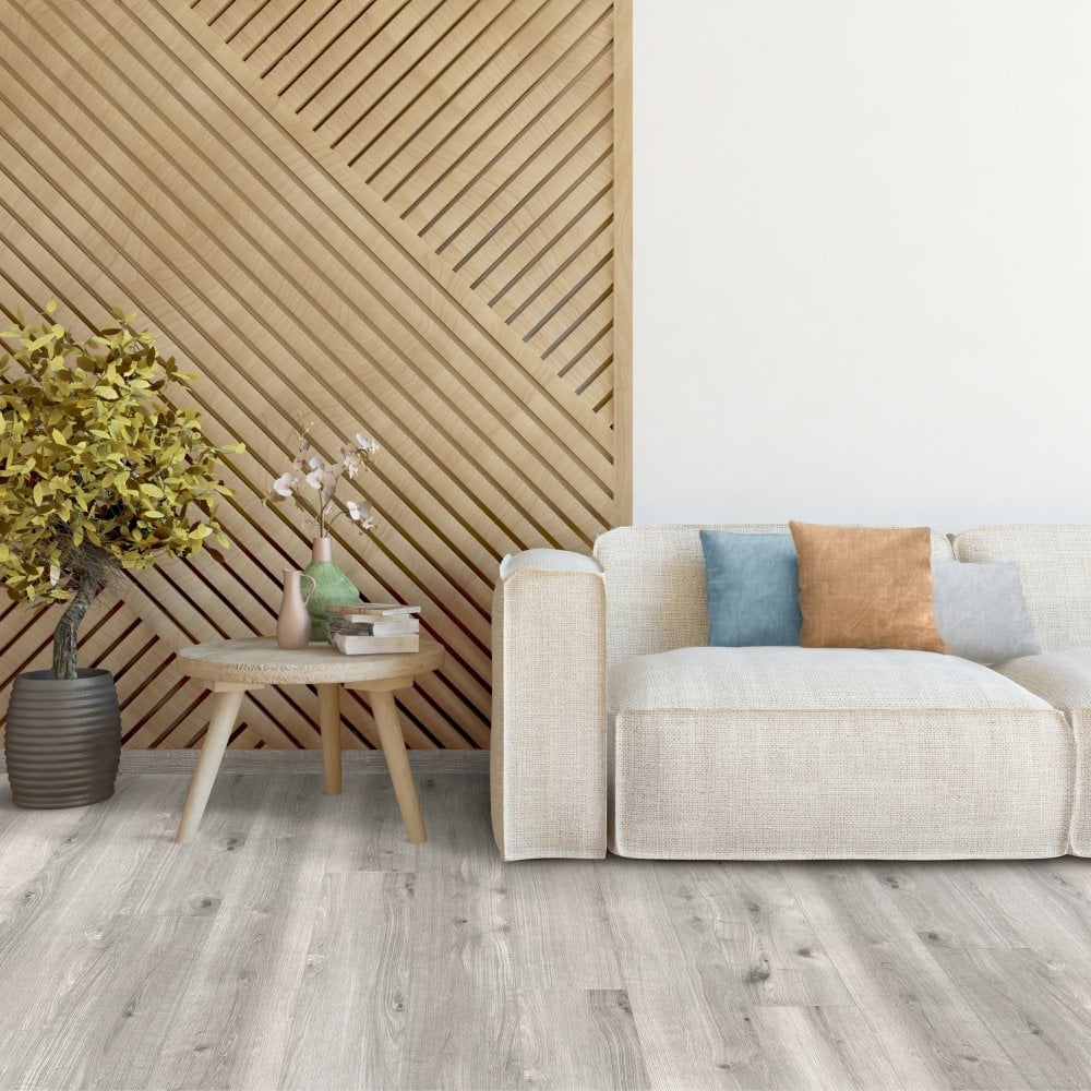 Berry Alloc Laminate Flooring - Cadenza - Allegro Light Grey K1804 - 8mm x 214mm x 1383mm