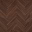 Berry Alloc Laminate Flooring - Chateau + Herringbone - Walnut Brown - 8mm x 84mm x 504mm