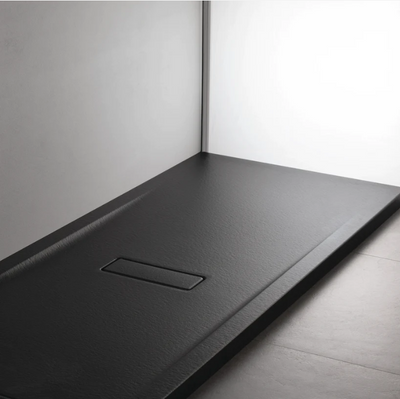 Novellini Custom Touch Shower Tray 1000x800x35mm - Black