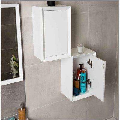 Jupiter Wall Mounted Cabinet Gloss White