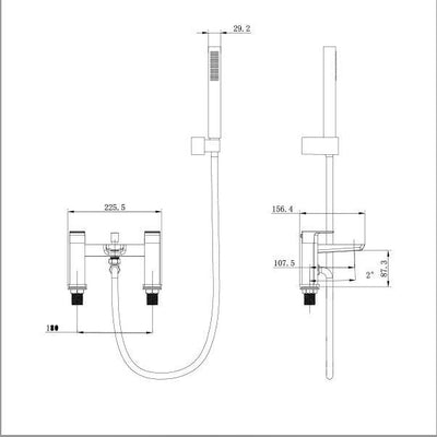 Liberty Bath Shower Mixer Tap