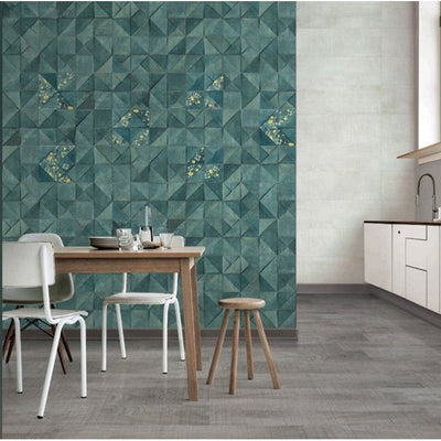 Calliope Blue Matt Ceramic Tile - 750x250mm - N23