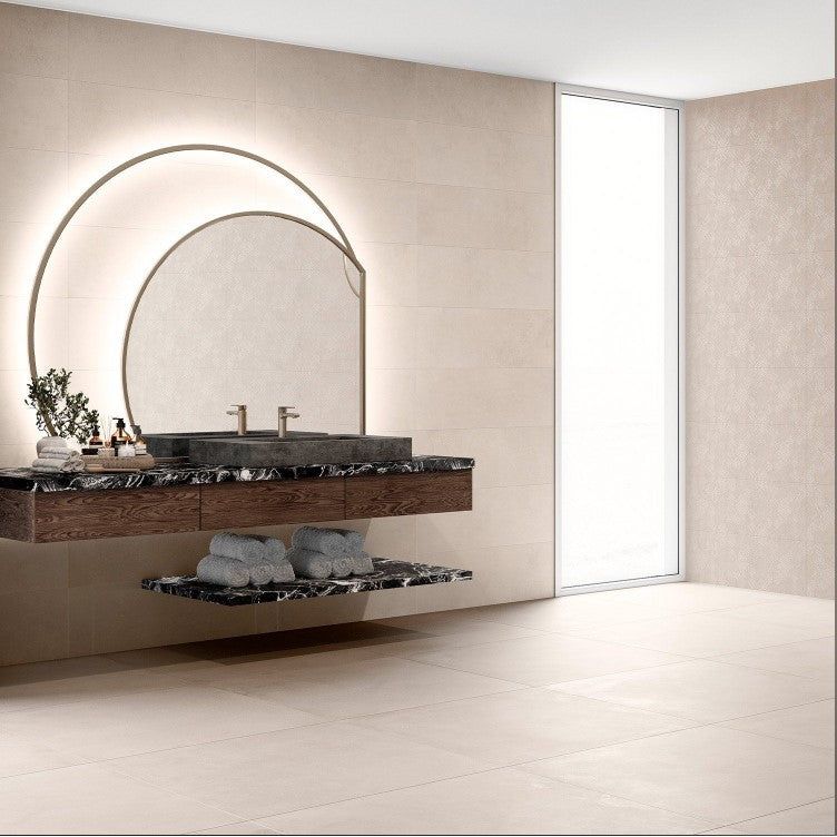 Cara Beige Matt Ceramic Tile - 900x300mm- N23