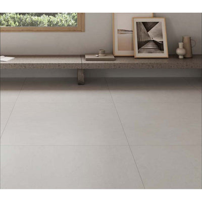 Carson Matt White Porcelain Tile - 900x900mm - N23