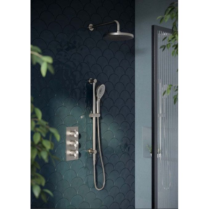 Chelsea Concealed Valve Shower Pack - Nickel