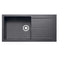 Prima+ Granite 1B & Drainer Inset Sink - Gunmetal CPR320