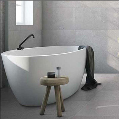 Cripple Creek Light Grey Matt Porcelain Tile - 500x1000mm