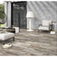 Cuba Grey Wood Effect Matt Porcelain Tile - 150x900mm