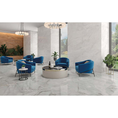 Dorothy Gris Pulido Polished Porcelain Tile - 600x1200mm- N23