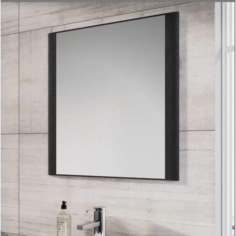 Elsa Mirror Textured Black