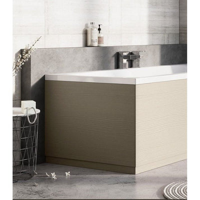 Elsa Textured Stone Grey End Bath Panel – 700mm-750mm-800mm