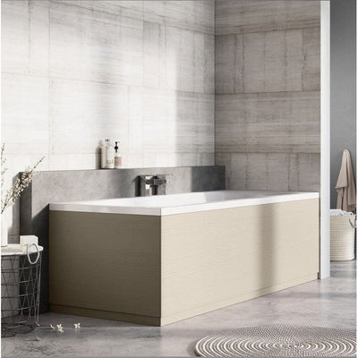 Elsa Textured Stone Front Bath Panel – 1700mm-1750mm-1800mm