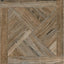 Elaina Umber Wood Effect Matt Porcelain Tile - 900x900mm- N23