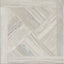 Elaina White Wood Effect Matt Porcelain Tile - 900x900mm- N23