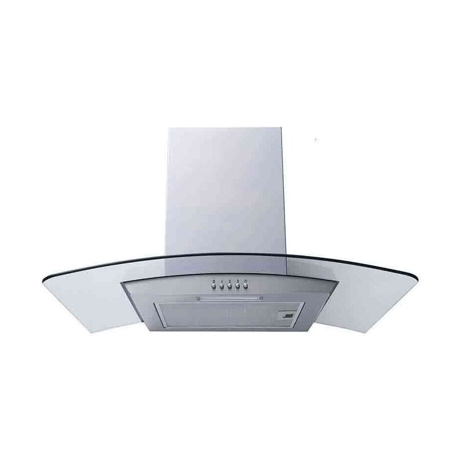 Prima STAINLESS STEEL CURVED CHIMNEY HOOD EXTENSION PRCGH801