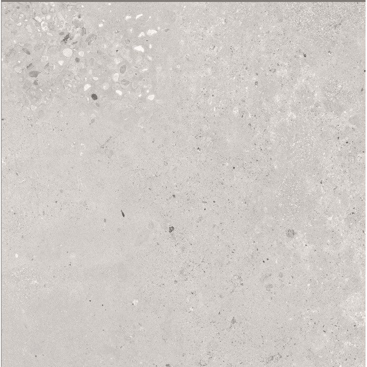 Frida White Outdoor Matt Porcelain Tile  – 600x600mm – N23