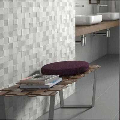 Grand Junction Gris Mosaic Ceramic Tile 330 x 550mm