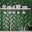 San Francisco Green Ceramic Brick Tile - 100x200mm