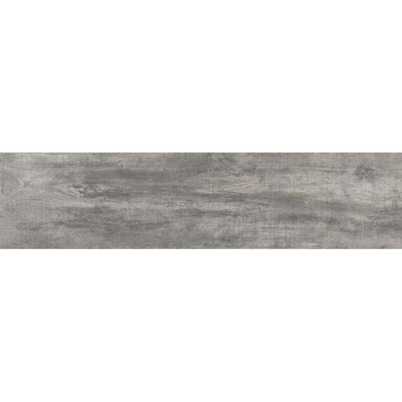 Hazel Plank Gris Wood Effect Matt Porcelain Tile - 248x1000mm