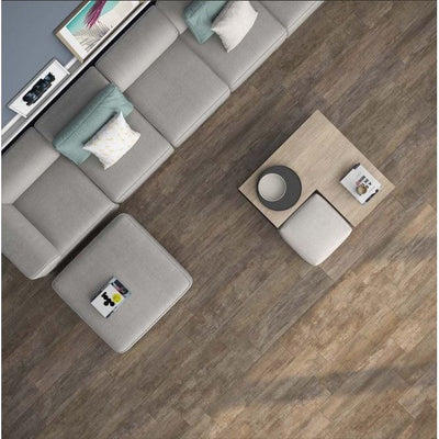 Hazel Plank Natural Wood Effect Matt Porcelain Tile - 248x1500mm