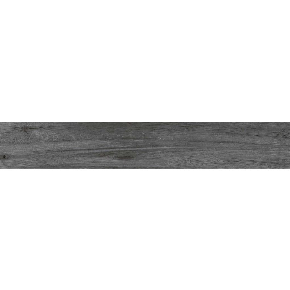 Harlow Anthracite Wood Effect Matt Porcelain Tile – 200x1200mm