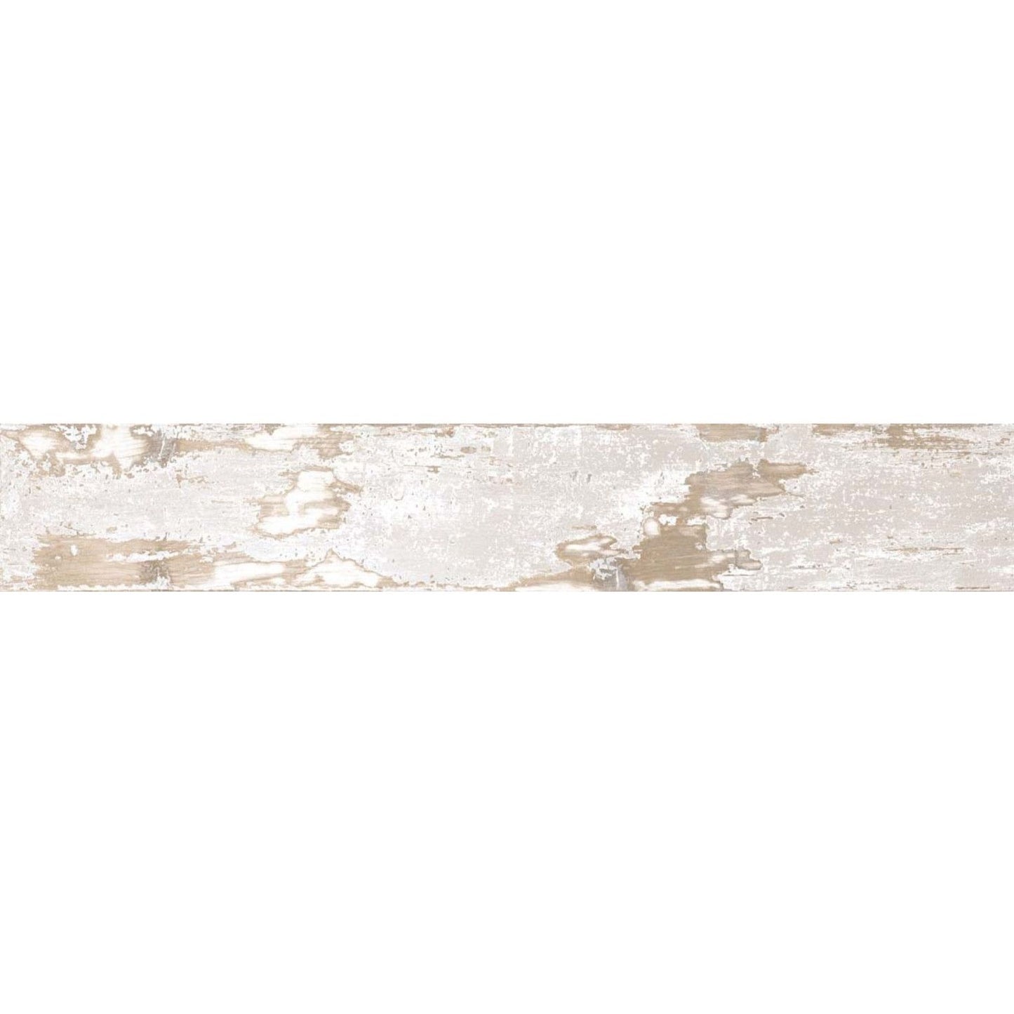 Harmoni White Wood Effect Porcelain Tile - 200x1200mm