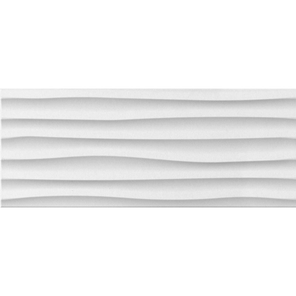 Hayward Blanco Wave Ceramic Tile - 200x500mm