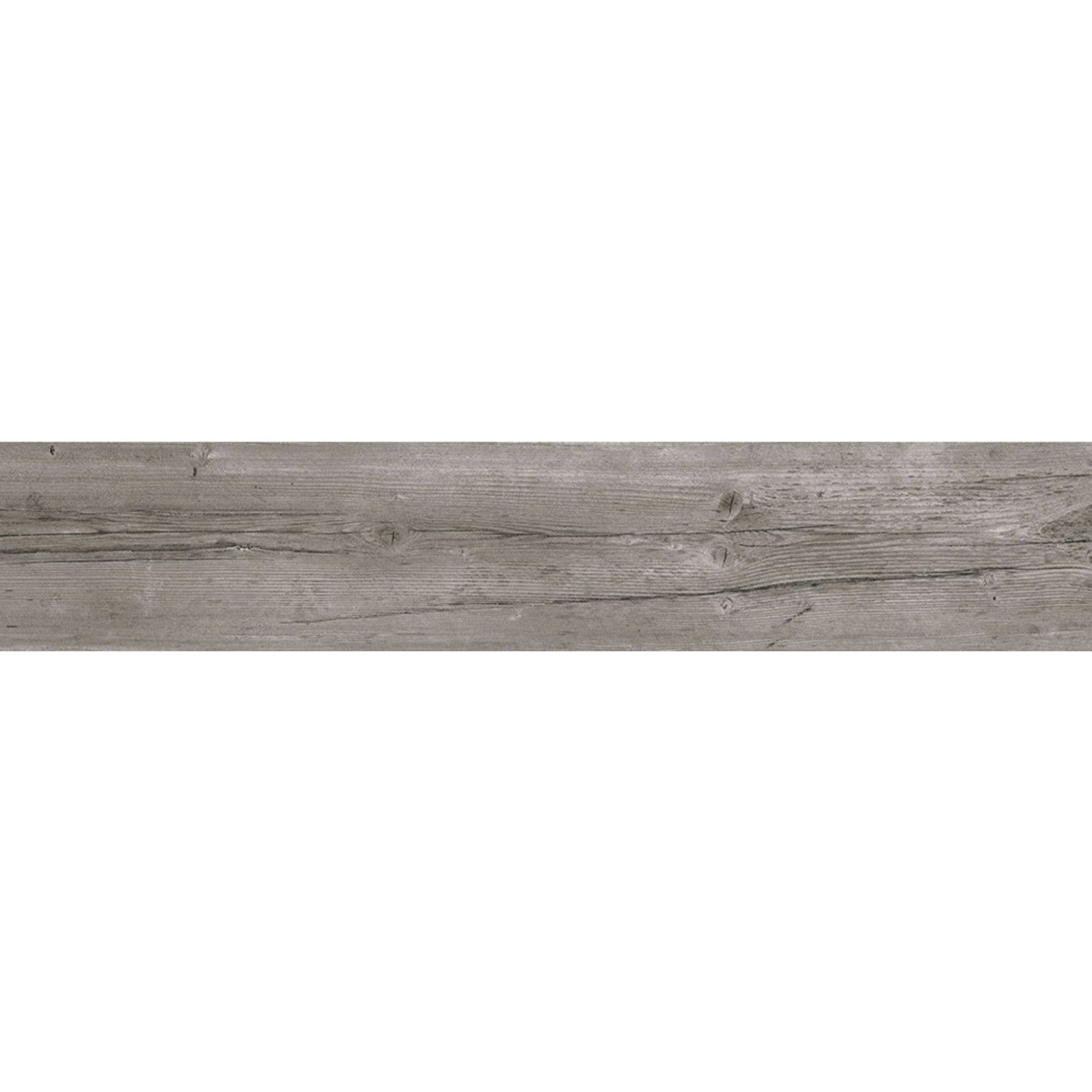 Henley Grey Wood Effect Matt Porcelain Tile - 200x1200mm