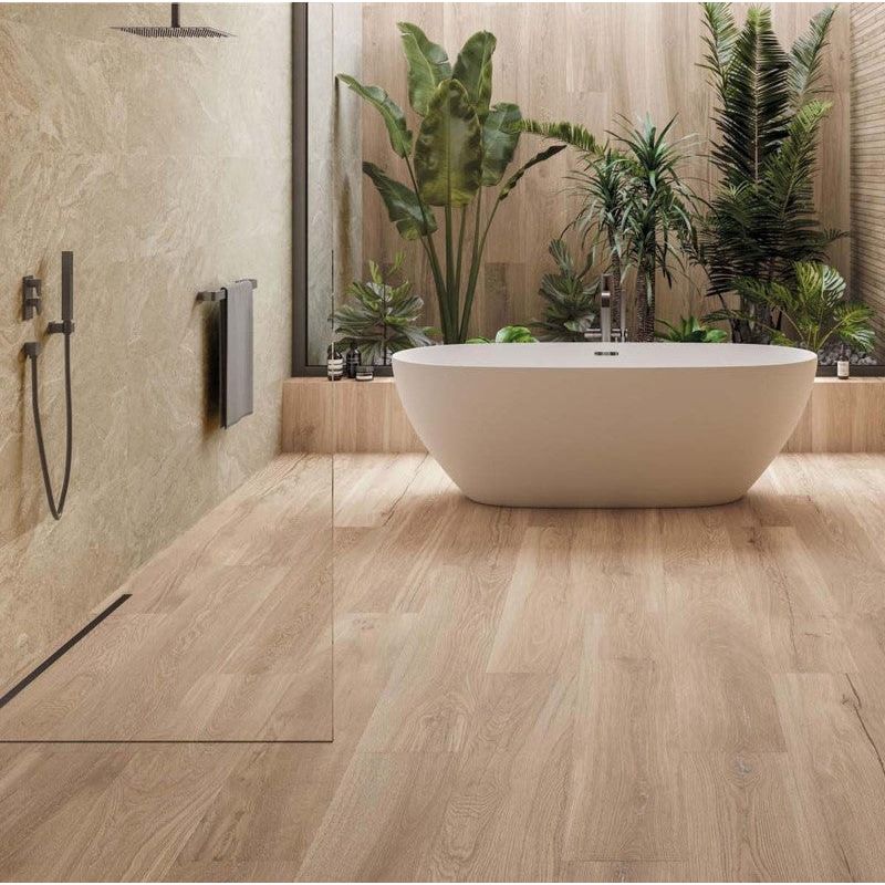 Homer Matt Porcelain 4D Wood Tile - 240 x 1510mm