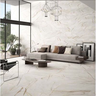 Jackie Brick Gold Ceramic Tile - 1200x400mm N23