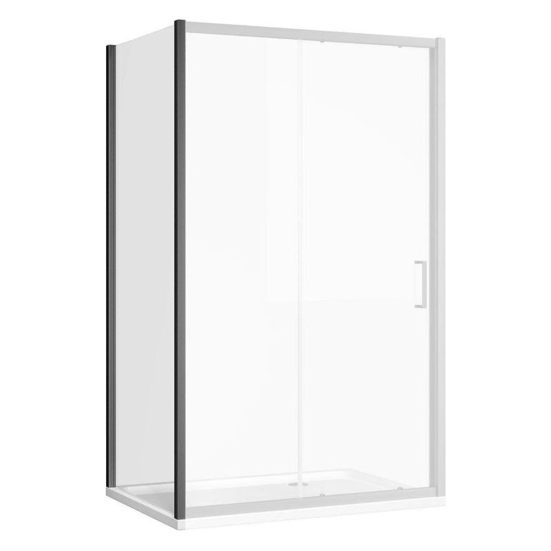 Murphy Gunmetal Shower Side Panel - 900mm