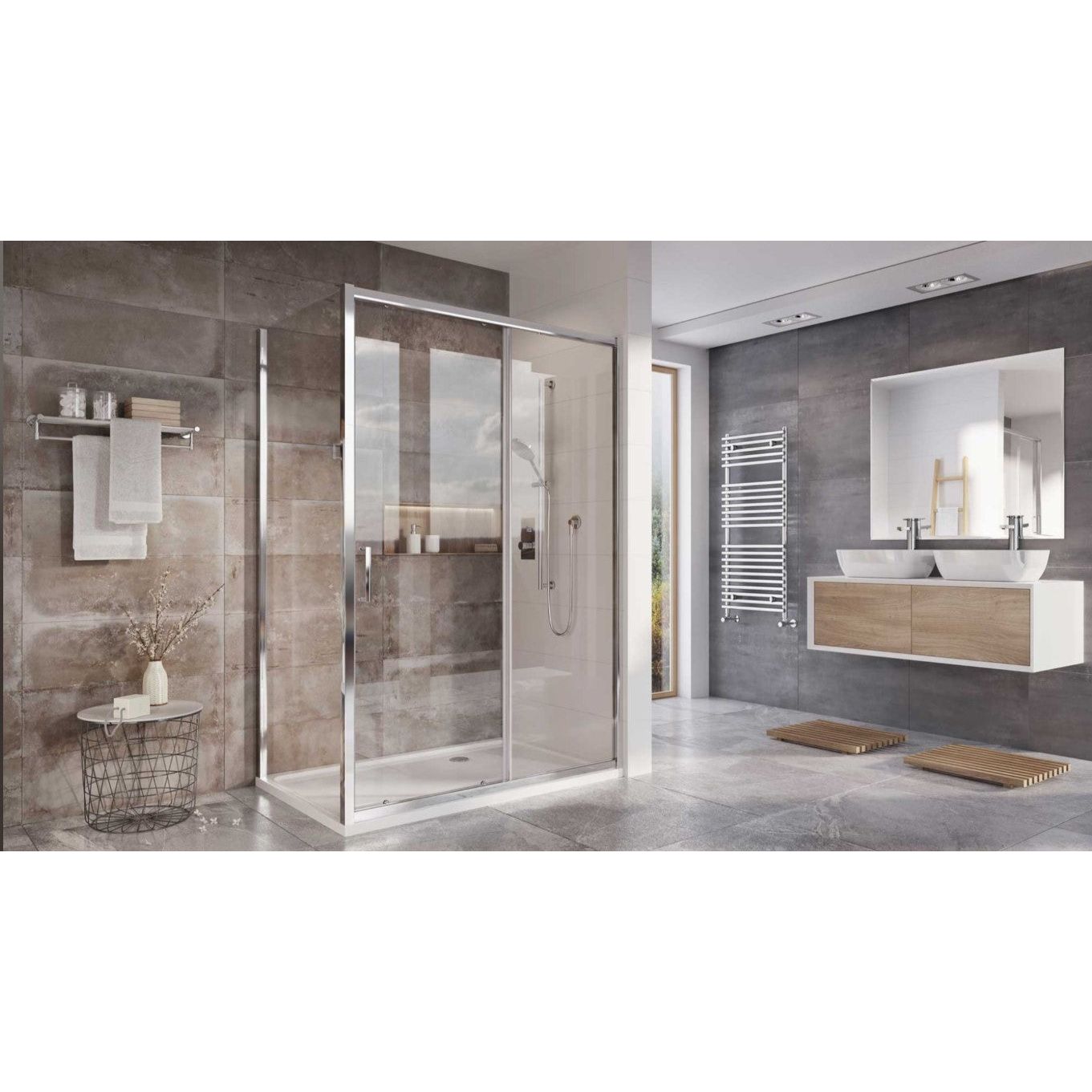 Murphy 1100mm Sliding Shower Door