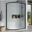 Murphy Black 1200 x 900mm Single Sliding Door Quadrant Enclosure