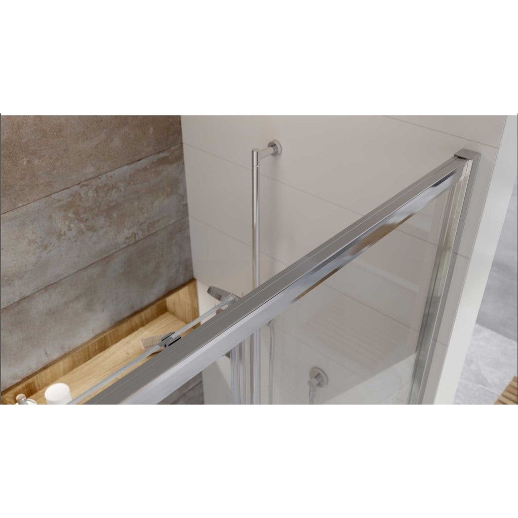 Murphy 1400 x 800mm Single Sliding Door Quadrant Enclosure