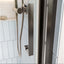 Murphy Gunmetal Sliding Shower Door Quadrant - 900x900mm