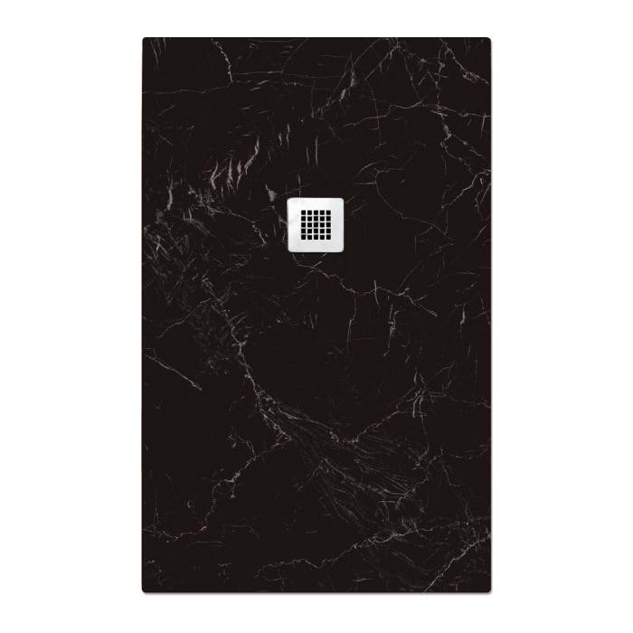 Nate Marble Shower Tray â€“ Marquina 1500x900mm N24