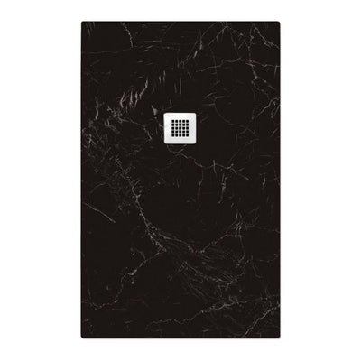 Nate Marble Shower Tray â€“ Marquina 1800x900mm N24