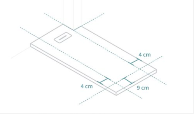 Novellini Novosolid Shower Tray 1000x800mm - Corda