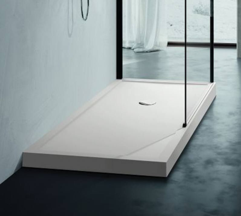 Novellini Olympic Plus Shower Tray 1700x750x125mm - Grey