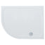 Paige Offset Quadrant Left Hand Low Profile Shower Tray - 1000mm x 800mm