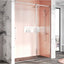 Raya 1400mm Chrome Sliding Shower Door