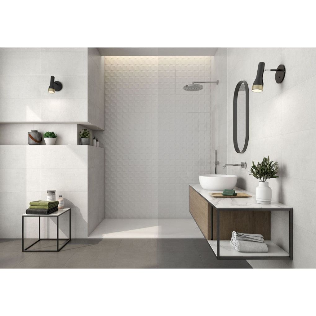 Radiance Blanco Ceramic Tile - 250x750mm